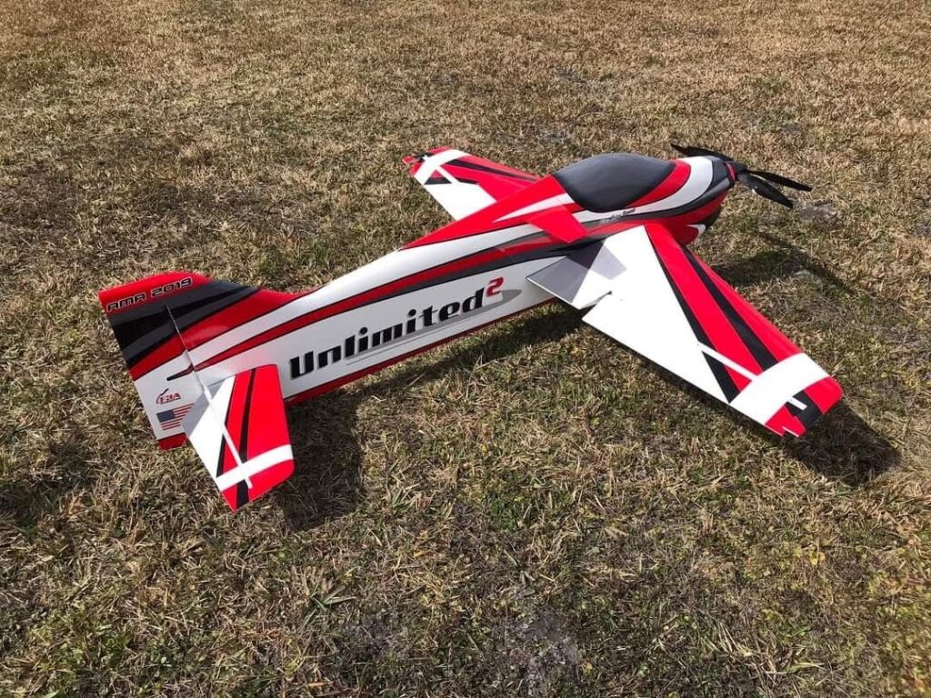 Unlimited², Red/Black/Silver, F3A Air